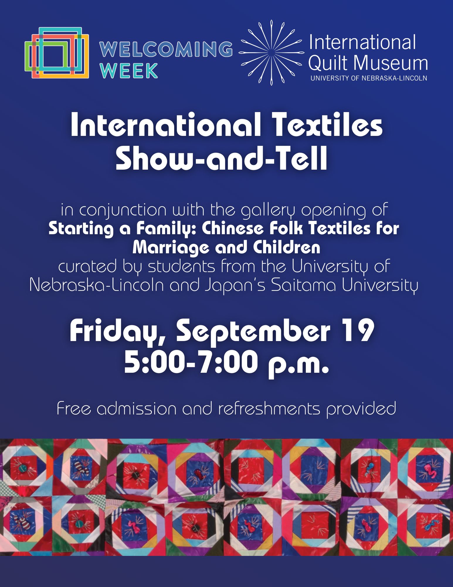 International Textiles Show-and-Tell