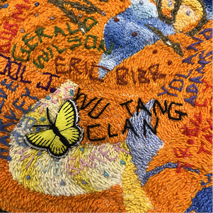 Detail from "Let Freedom Ring" quilt