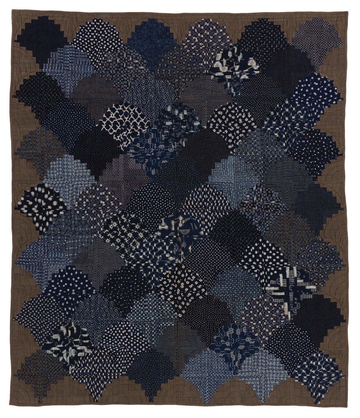Echo quilt photo showing an art quilt from Shizuko Kuroha.