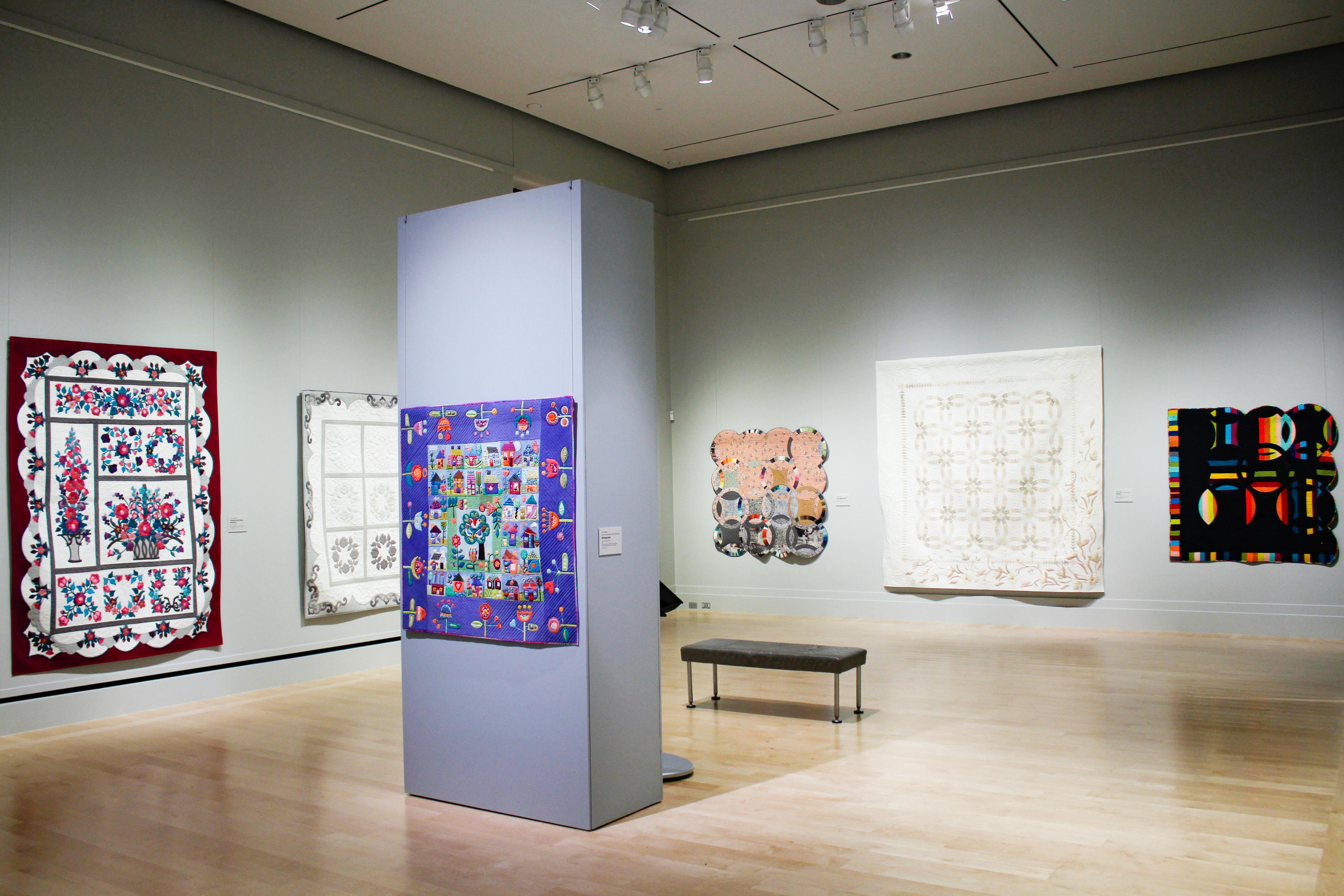 That's So McTavish: The Art of Machine Quilting "That's So McTavish" with quilts from the exhibition.