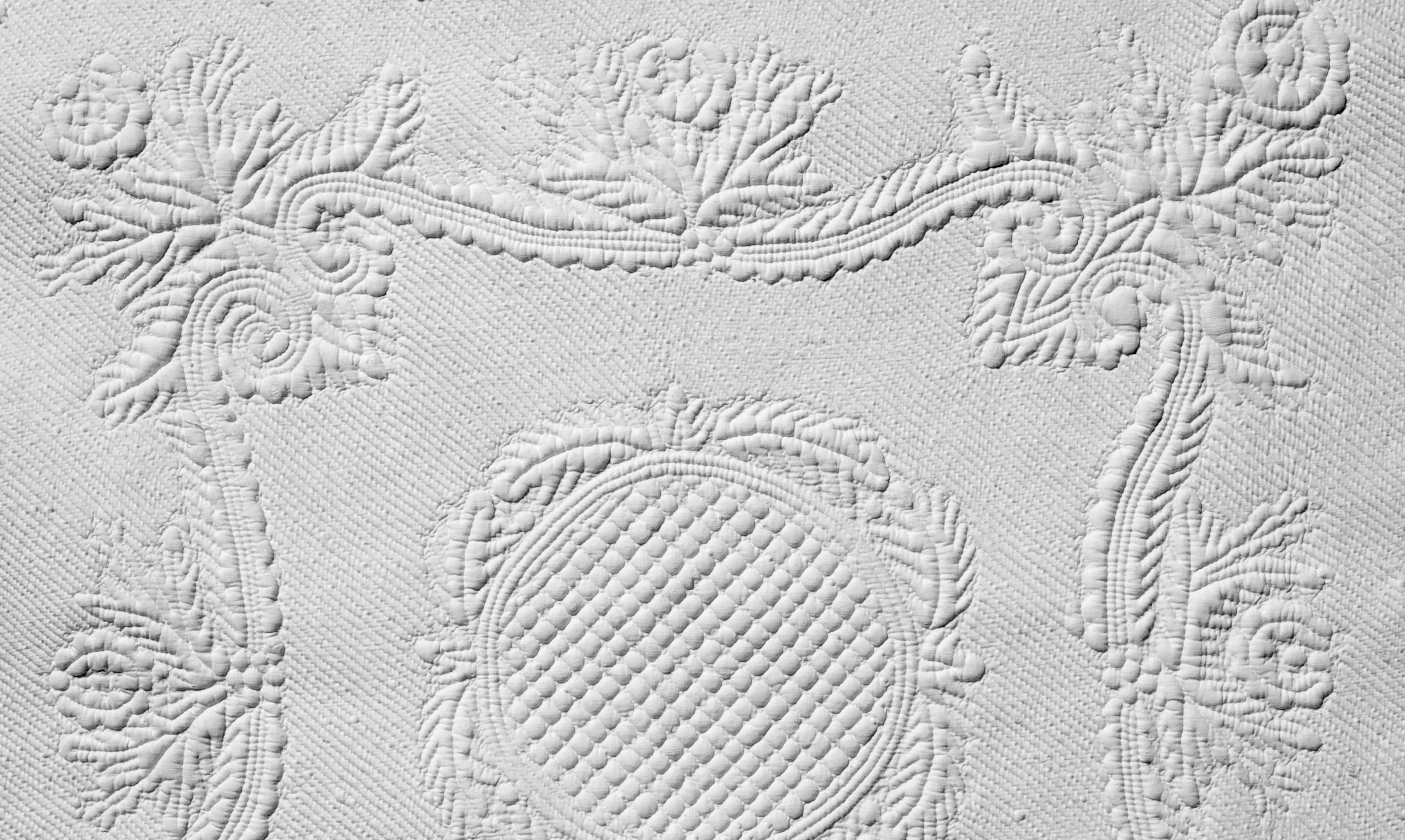 Marseille: White Corded Quilting Marseille: White Corded Quilting