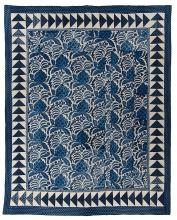 Indigo Resist Quilt