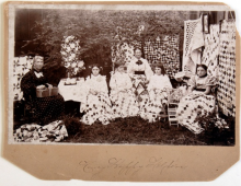 Posing with Patchwork: Quilts in Photographs, 1855-1945