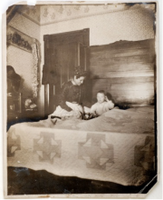Posing with Patchwork: Quilts in Photographs, 1855-1945