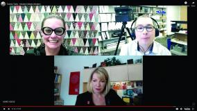 Textile Talks - picture of three women