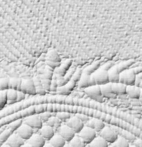 Marseille: White Corded Quilting