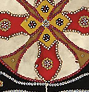 War and Pieced quilt detail